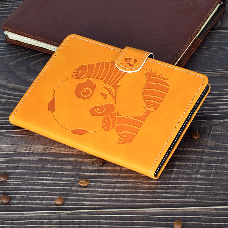 For iPad Air 2022 / 2020 10.9 Panda Embossing Pattern Horizontal Flip PU Leather Case with Holder & Card Slot & Anti-skid Strip(Khaki) - iPad Air (2022) / (2020) 10.9 Cases by buy2fix | Online Shopping UK | buy2fix