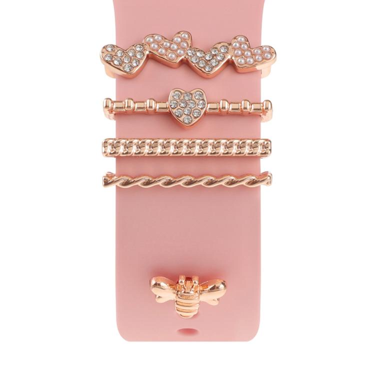 Smart Watch Band Decorative Ring Metal Accessories(Bee) - Watch Decorations by buy2fix | Online Shopping UK | buy2fix