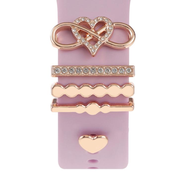 Smart Watch Band Decorative Ring Metal Accessories(Infinite Love) - Watch Decorations by buy2fix | Online Shopping UK | buy2fix