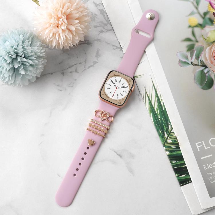 Smart Watch Band Decorative Ring Metal Accessories(Infinite Love) - Watch Decorations by buy2fix | Online Shopping UK | buy2fix