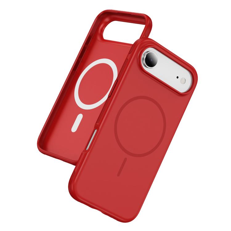 For iPhone Air Imitation Original Magsafe PC Hybrid TPU Phone Case(Red) - iPhone Air Cases by buy2fix | Online Shopping UK | buy2fix