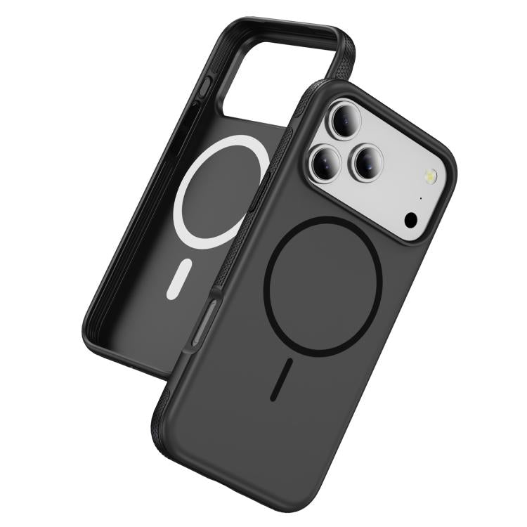 For iPhone 17 Pro Imitation Original Magsafe PC Hybrid TPU Phone Case(Black) - iPhone 17 Pro Cases by buy2fix | Online Shopping UK | buy2fix