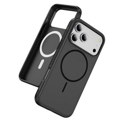 For iPhone 17 Pro Imitation Original Magsafe PC Hybrid TPU Phone Case(Black) - iPhone 17 Pro Cases by buy2fix | Online Shopping UK | buy2fix