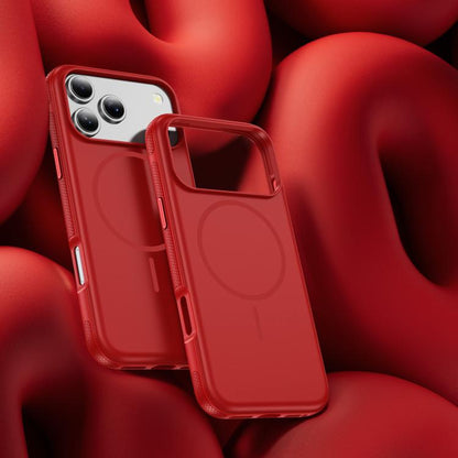 For iPhone 17 Pro Imitation Original Magsafe PC Hybrid TPU Phone Case(Red) - iPhone 17 Pro Cases by buy2fix | Online Shopping UK | buy2fix