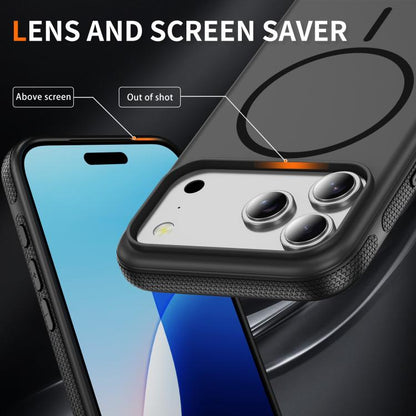 For iPhone 17 Pro Max Imitation Original Magsafe PC Hybrid TPU Phone Case(Black) - iPhone 17 Pro Max Cases by buy2fix | Online Shopping UK | buy2fix