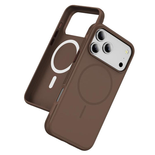 For iPhone 17 Pro Max Imitation Original Magsafe PC Hybrid TPU Phone Case(Coffee) - iPhone 17 Pro Max Cases by buy2fix | Online Shopping UK | buy2fix