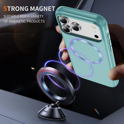 For iPhone 17 Pro Imitation Original CD Texture Magsafe PC Hybrid TPU Phone Case(Light Blue) - iPhone 17 Pro Cases by buy2fix | Online Shopping UK | buy2fix