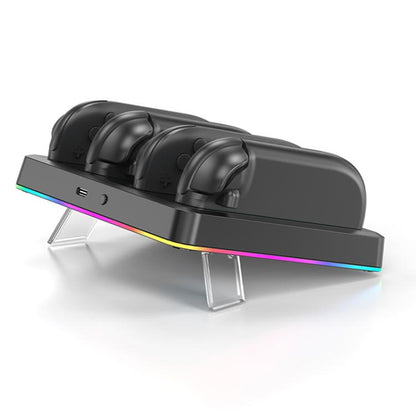 For Nintendo Switch 2 OIVO IV-SW224 Game Controller Magnetic Charging Stand(Black) - Charger & Power by OIVO | Online Shopping UK | buy2fix