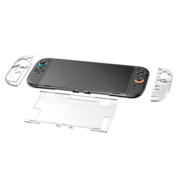 For Nintendo Switch 2 OIVO IV-SW331 Game Console TPU Split Protective Case(Transparent) - Cases by OIVO | Online Shopping UK | buy2fix