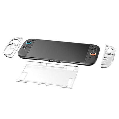 For Nintendo Switch 2 OIVO IV-SW331 Game Console TPU Split Protective Case(Transparent) - Cases by OIVO | Online Shopping UK | buy2fix