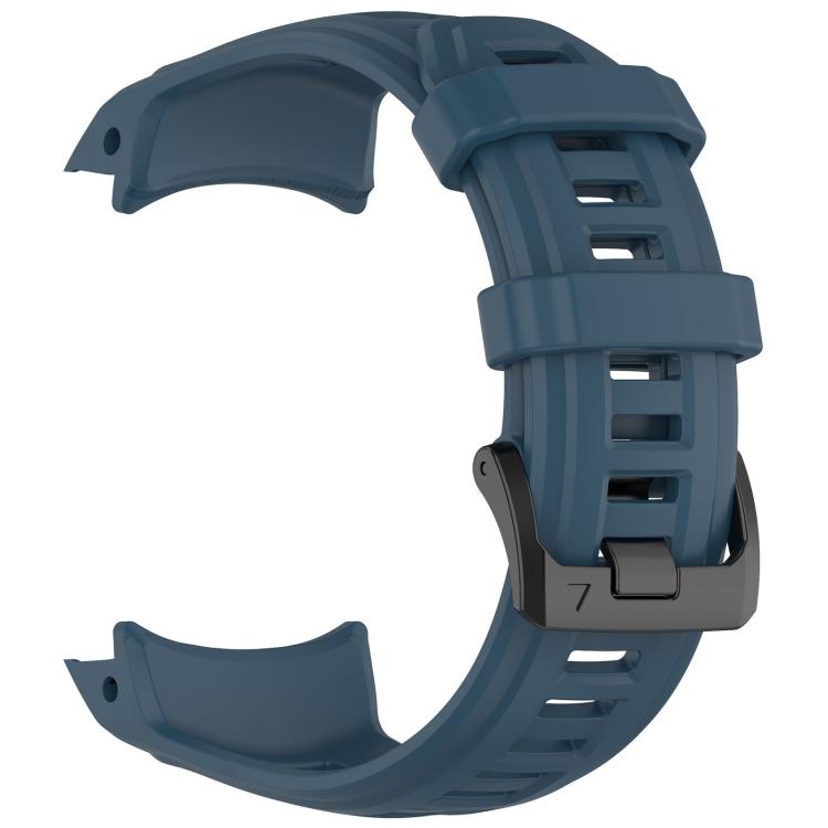 For Garmin Instinct 3 AMOLED 45mm / Solar 45mm xDfind Quick-release Silicone Watch Band(Blue) - Watch Bands by xDfind | Online Shopping UK | buy2fix