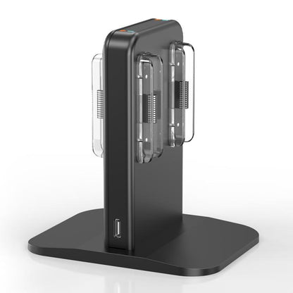 For Nintendo Switch 2 OIVO IV-SW342 4 in 1 Game Controller Magnetic Charging Stand(Black) - Charger & Power by OIVO | Online Shopping UK | buy2fix