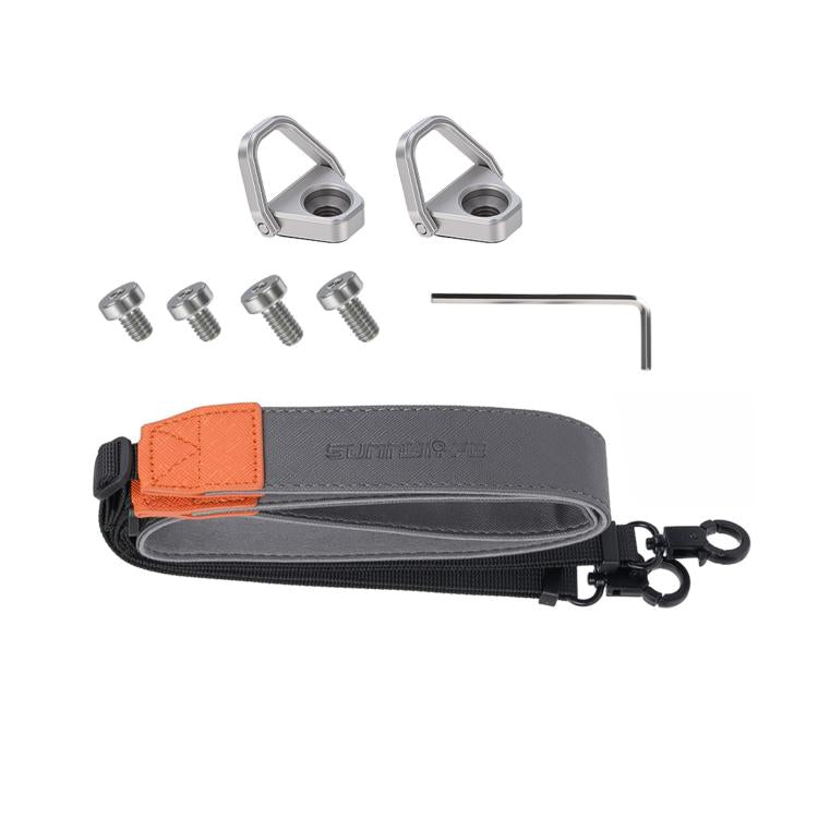 For DJI RC 2 / 1 / Pro 2 / 1 Sunnylife GS014 Multi-Purpose Lanyard with CNC Aluminum Buckle(Grey) - Holder Series by Sunnylife | Online Shopping UK | buy2fix