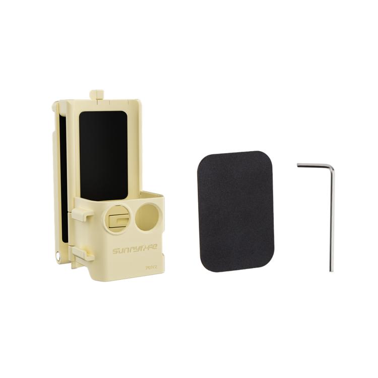 For DJI OSMO Pocket 3 Sunnylife Magnetic Mount 1/4 Adapter Cold Shoe Tabletop Base Bracket Angles Adjustable Multi Expansion Mount(Yellow) - Mount & Holder by Sunnylife | Online Shopping UK | buy2fix