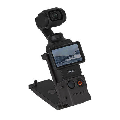 For DJI OSMO Pocket 3 Sunnylife Magnetic Mount 1/4 Adapter Cold Shoe Tabletop Base Bracket Angles Adjustable Multi Expansion Mount(Black) - Mount & Holder by Sunnylife | Online Shopping UK | buy2fix
