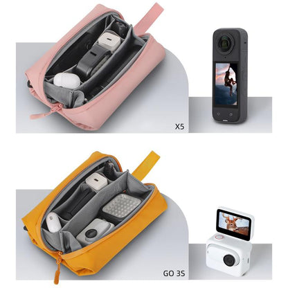 For DJI OSMO Pocket 3 Sunnylife Carrying Handbag Storage Shoulder Bag Combo Bags Mini Travel Daily Pouch(Orange) - Case & Bags by Sunnylife | Online Shopping UK | buy2fix