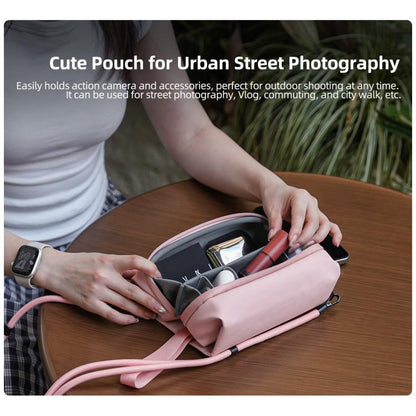 For DJI OSMO Pocket 3 Sunnylife Carrying Handbag Storage Shoulder Bag Combo Bags Mini Travel Daily Pouch(Orange) - Case & Bags by Sunnylife | Online Shopping UK | buy2fix