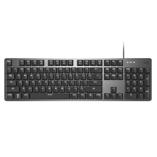 Logitech K845 Backlit Mechanical Wired Keyboard, Cable Length: 1.8m, Type:Longhua-Red Axis(Black) - Wired Keyboard by Logitech | Online Shopping UK | buy2fix