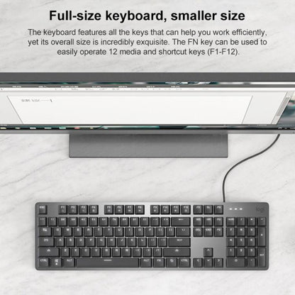 Logitech K845 Backlit Mechanical Wired Keyboard, Cable Length: 1.8m, Type:TTC-Brown Axis(Black) - Wired Keyboard by Logitech | Online Shopping UK | buy2fix