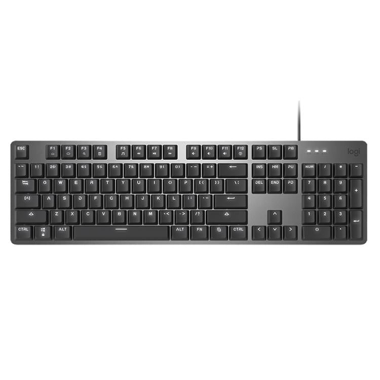 Logitech K845 Backlit Mechanical Wired Keyboard, Cable Length: 1.8m, Type:TTC-Red Axis(Black) - Wired Keyboard by Logitech | Online Shopping UK | buy2fix