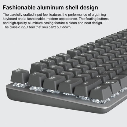 Logitech K845 Backlit Mechanical Wired Keyboard, Cable Length: 1.8m, Type:TTC-Brown Axis(Black) - Wired Keyboard by Logitech | Online Shopping UK | buy2fix