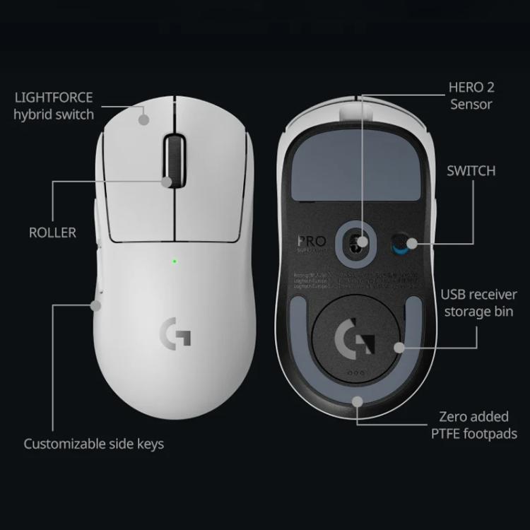 Logitech G PRO X2 Wireless Gaming Mouse(Black) - Wireless Mice by Logitech | Online Shopping UK | buy2fix