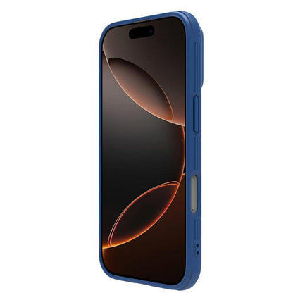 For iPhone 16 Pro NILLKIN CamShield Pro PC Phone Case(Blue) - iPhone 16 Pro Cases by NILLKIN | Online Shopping UK | buy2fix
