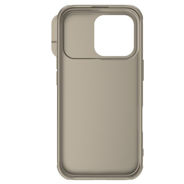 For iPhone 16 Pro NILLKIN CamShield Pro PC Phone Case(Gold) - iPhone 16 Pro Cases by NILLKIN | Online Shopping UK | buy2fix