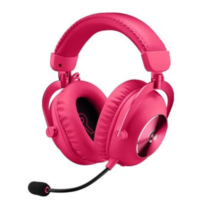 Logitech G PRO X2 Bluetooth 2.4G Dual-Mode Wireless Gaming Earphone(Pink) - Multimedia Headset by Logitech | Online Shopping UK | buy2fix