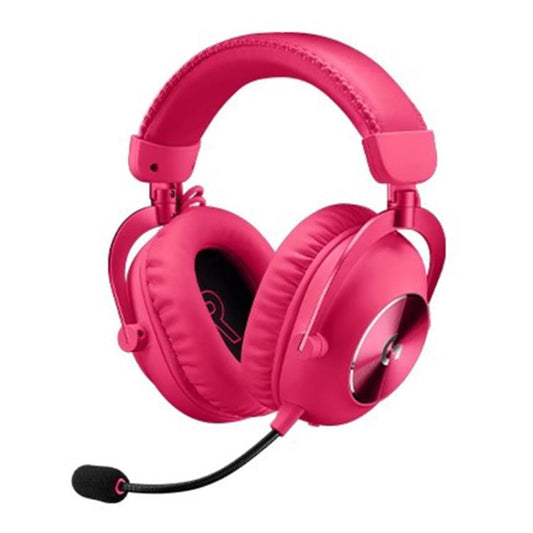 Logitech G PRO X2 Bluetooth 2.4G Dual-Mode Wireless Gaming Earphone(Pink) - Multimedia Headset by Logitech | Online Shopping UK | buy2fix