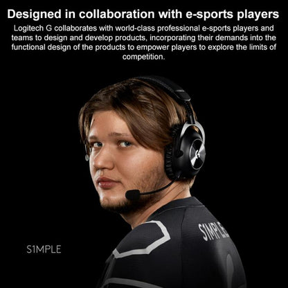 Logitech G PRO X2 Bluetooth 2.4G Dual-Mode Wireless Gaming Earphone(Black) - Multimedia Headset by Logitech | Online Shopping UK | buy2fix