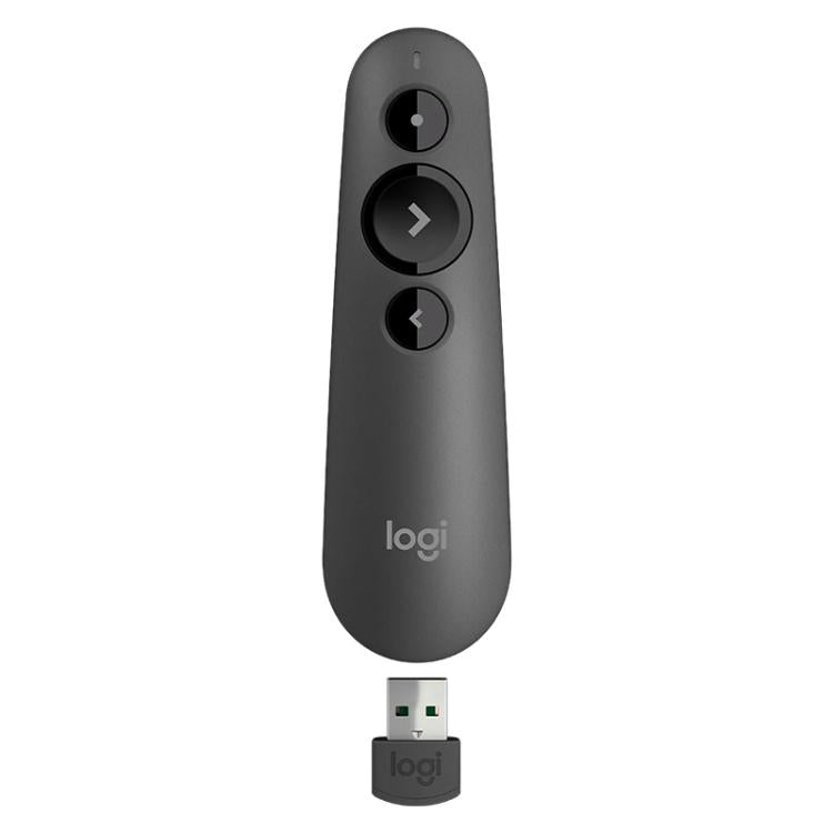 Logitech R500s Laser Wireless Smart Presentation Remote Controller(Black) -  by Logitech | Online Shopping UK | buy2fix