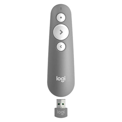 Logitech R500s Laser Wireless Smart Presentation Remote Controller(Grey) -  by Logitech | Online Shopping UK | buy2fix