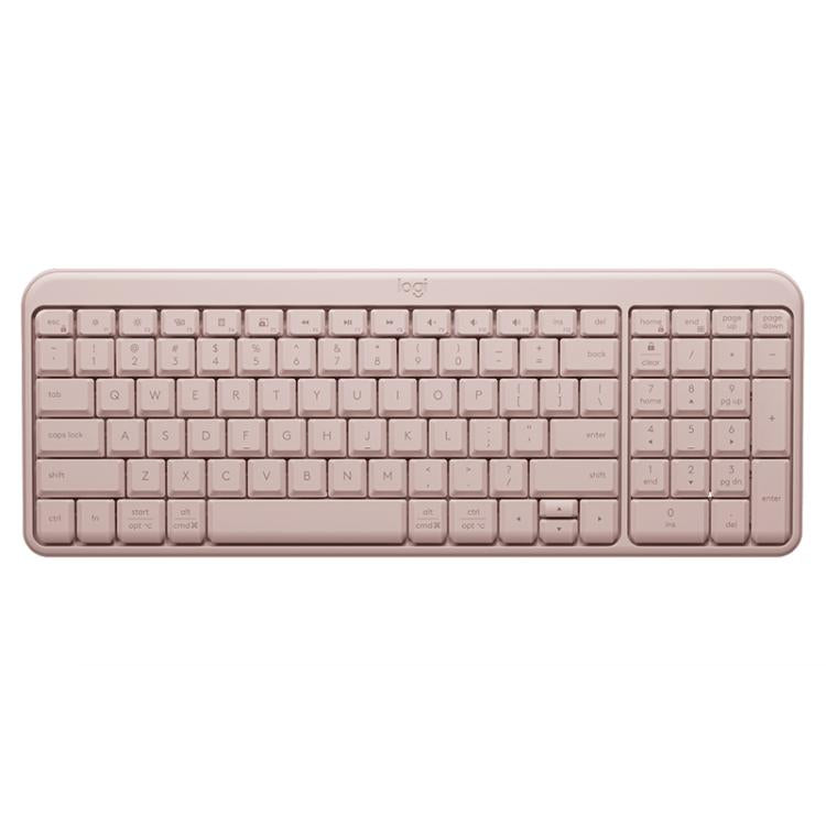 Logitech K251 Wireless Bluetooth Keyboard for Business Laptop Office use(Pink) - Wireless Keyboard by Logitech | Online Shopping UK | buy2fix