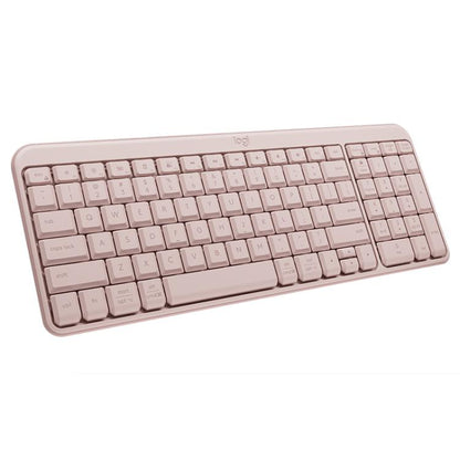 Logitech K251 Wireless Bluetooth Keyboard for Business Laptop Office use(Pink) - Wireless Keyboard by Logitech | Online Shopping UK | buy2fix