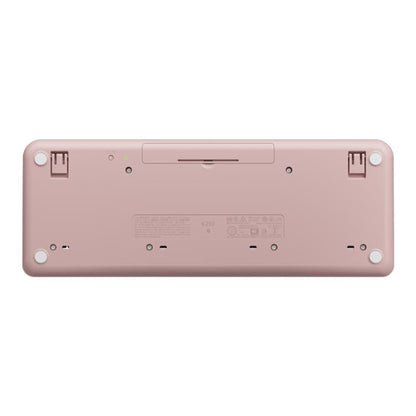 Logitech K251 Wireless Bluetooth Keyboard for Business Laptop Office use(Pink) - Wireless Keyboard by Logitech | Online Shopping UK | buy2fix