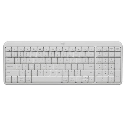 Logitech K251 Wireless Bluetooth Keyboard for Business Laptop Office use(White) - Wireless Keyboard by Logitech | Online Shopping UK | buy2fix