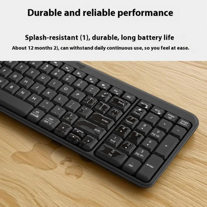 Logitech K251 Wireless Bluetooth Keyboard for Business Laptop Office use(White) - Wireless Keyboard by Logitech | Online Shopping UK | buy2fix