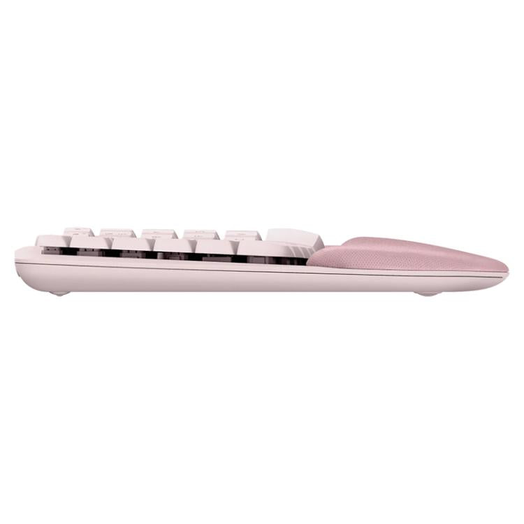 Logitech WAVE KEYS Wireless Ergonomic Keyboard(Pink) - Wireless Keyboard by Logitech | Online Shopping UK | buy2fix