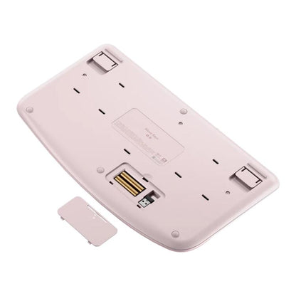 Logitech WAVE KEYS Wireless Ergonomic Keyboard(Pink) - Wireless Keyboard by Logitech | Online Shopping UK | buy2fix