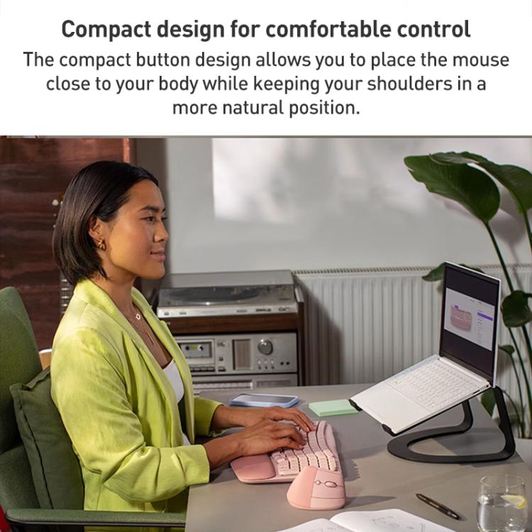 Logitech WAVE KEYS Wireless Ergonomic Keyboard(White) - Wireless Keyboard by Logitech | Online Shopping UK | buy2fix