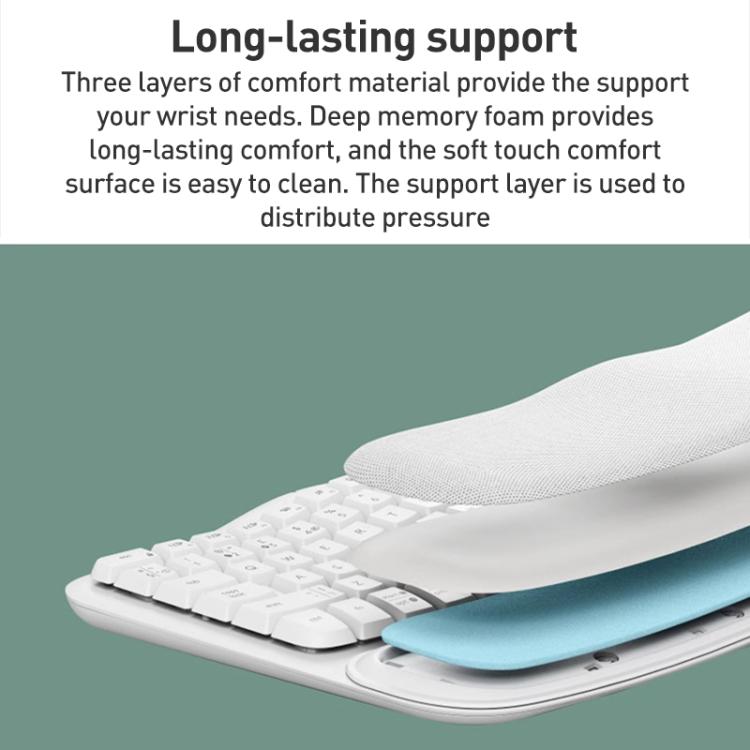 Logitech WAVE KEYS Wireless Ergonomic Keyboard(White) - Wireless Keyboard by Logitech | Online Shopping UK | buy2fix