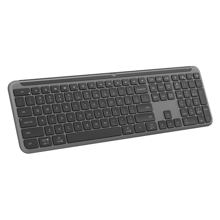 Logitech K950 Slim Silent Wireless Bluetooth Keyboard(Black) - Wireless Keyboard by Logitech | Online Shopping UK | buy2fix