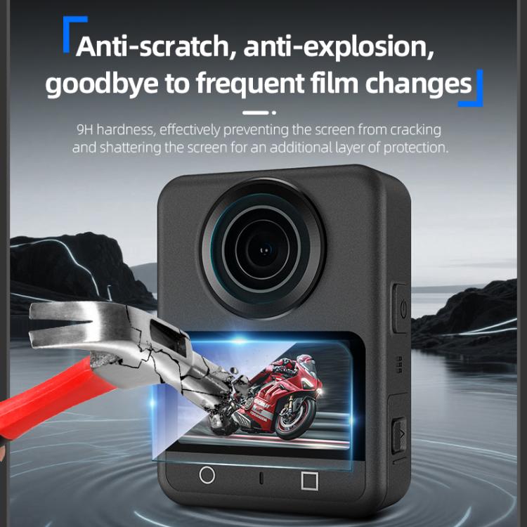 For DJI Osmo 360 STARTRC 2pcs HD Screen Tempered Glass Films(Transparent) - Protective Film & Stickers by STARTRC | Online Shopping UK | buy2fix