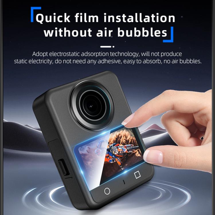 For DJI Osmo 360 STARTRC 2pcs HD Screen Tempered Glass Films(Transparent) - Protective Film & Stickers by STARTRC | Online Shopping UK | buy2fix