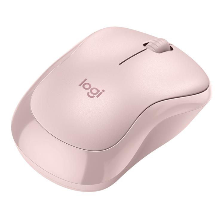Logitech M240 1000dpi Silent Wireless Bluetooth Mouse(Pink) - Wireless Mice by Logitech | Online Shopping UK | buy2fix
