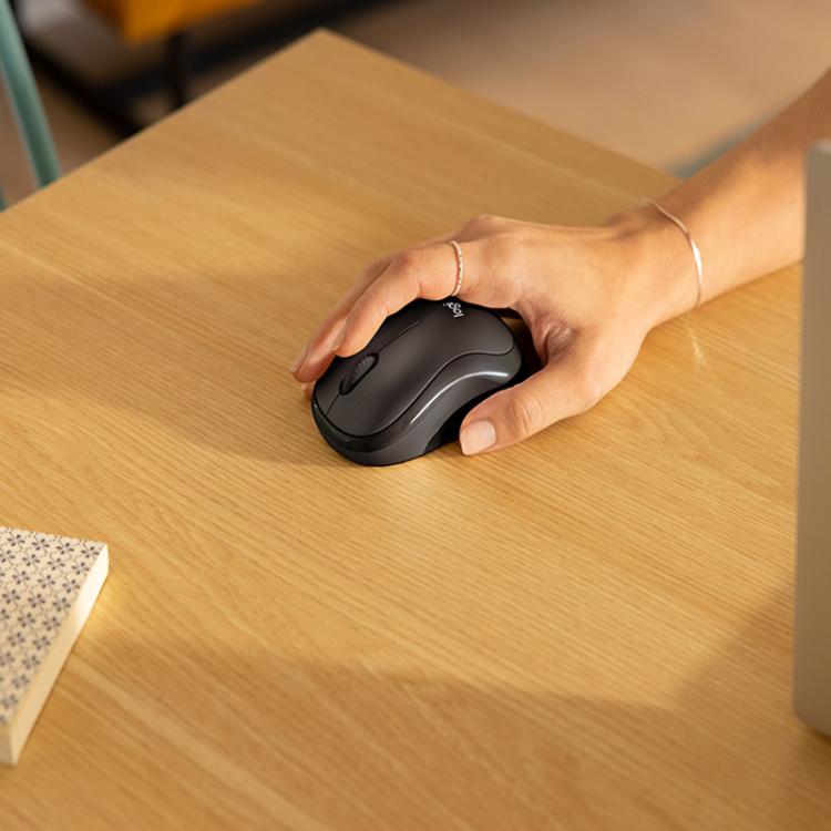 Logitech M240 1000dpi Silent Wireless Bluetooth Mouse(White) - Wireless Mice by Logitech | Online Shopping UK | buy2fix