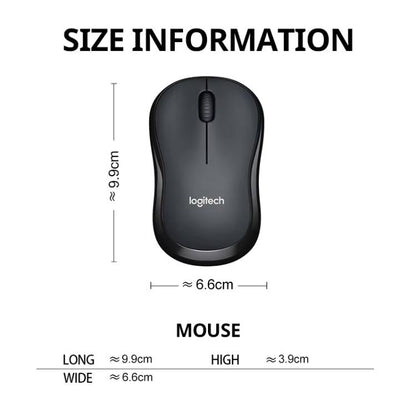 Logitech M240 1000dpi Silent Wireless Bluetooth Mouse(Pink) - Wireless Mice by Logitech | Online Shopping UK | buy2fix