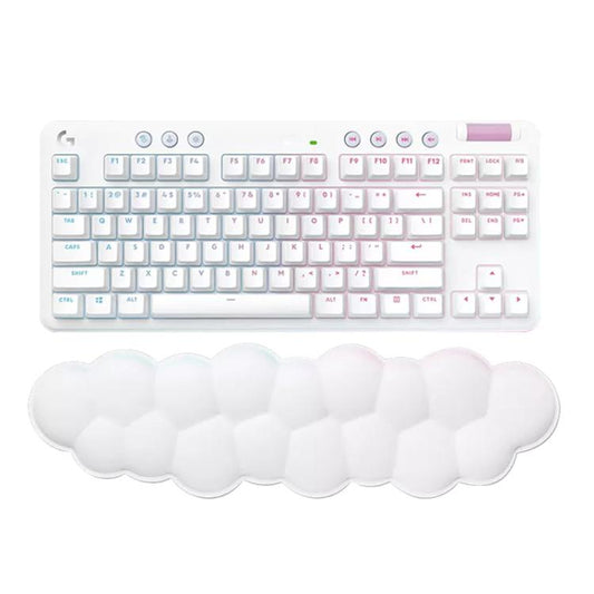 Logitech G715 Dual-Mode 87-Key RGB Wireless Bluetooth Mechanical Keyboard, Red Shaft(White) - Wireless Keyboard by Logitech | Online Shopping UK | buy2fix