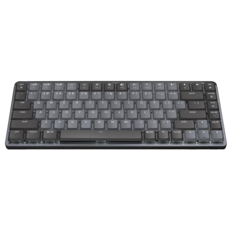 Logitech MX Mini Compact Smart Backlit Wireless Bluetooth Mechanical Keyboard, Specification:Tea Shaft(Graphite) - Wireless Keyboard by Logitech | Online Shopping UK | buy2fix